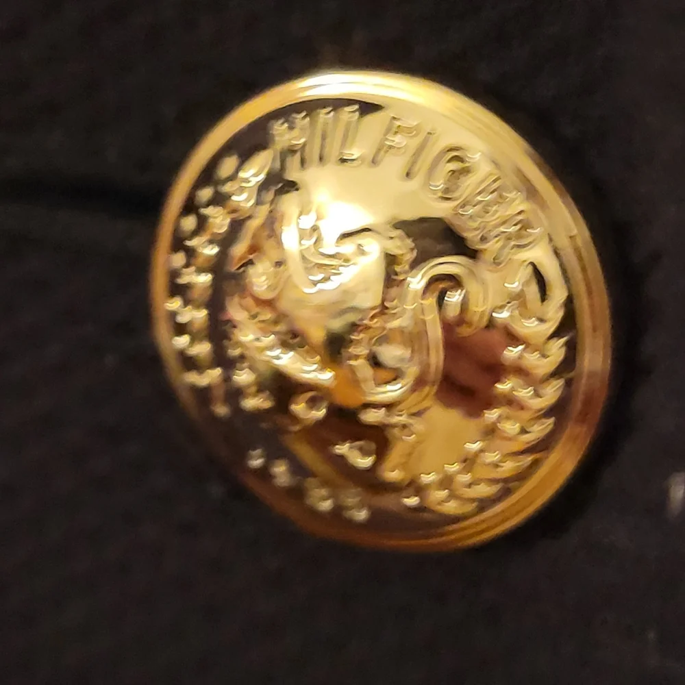 Tommy Hilfiger Navy Women's Blazer Size 8 - Picture 10 of 11